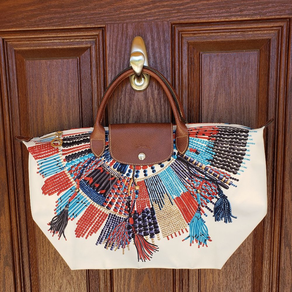 Longchamp limited edition Collier Massai medium tote bag